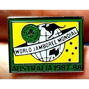 ピンバッジ 1897-88 WORLD SCOUT JAMBOREE SOUVENIR PIN BA...