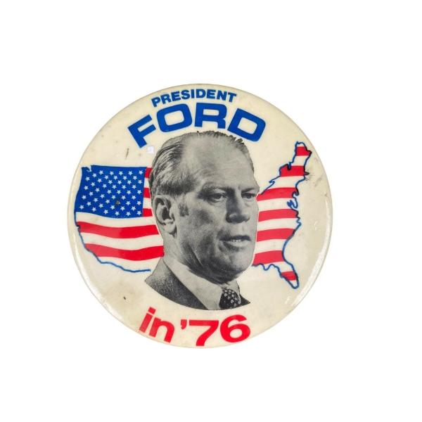 ピンバッジ Vintage 1976 Gerald Ford for President Campa...