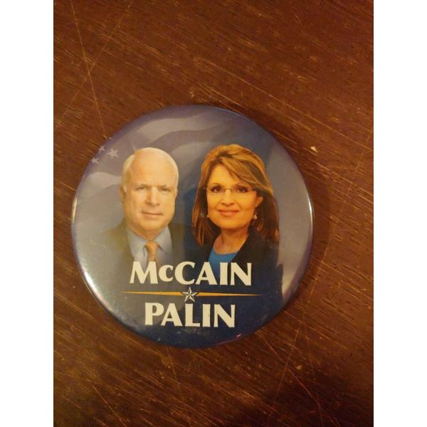 ピンバッジ McCain/Palin Campaighn Pin