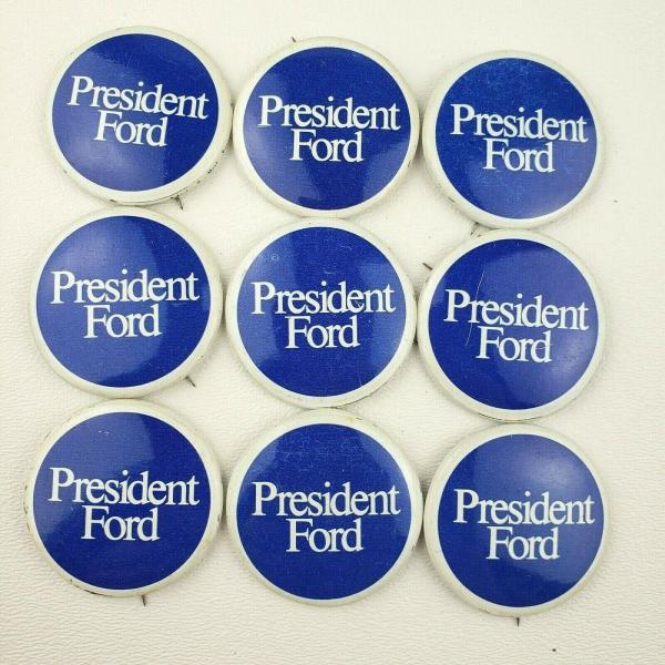 ピンバッジ Vtg Lot (9) President Gerald Ford Political ...