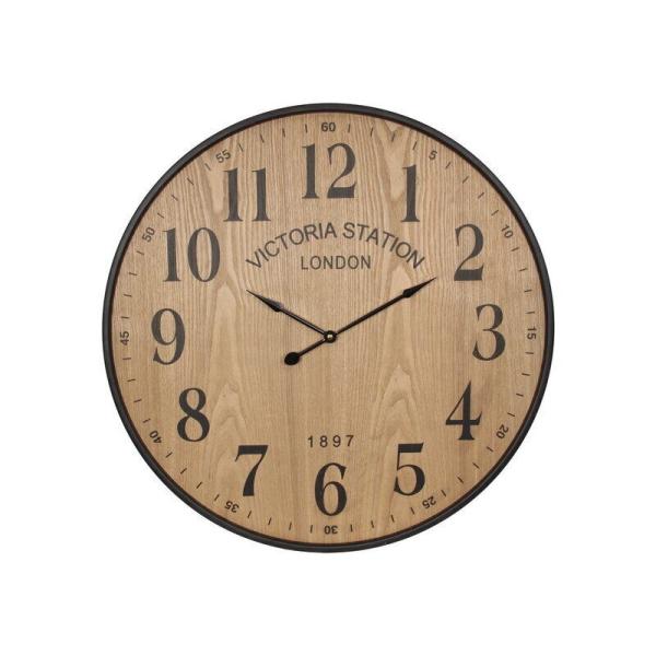 掛け時計 1pce 60cm Wall Clock with Wooden Look Victori...
