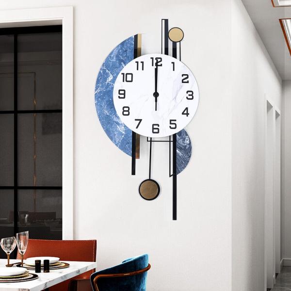 掛け時計 Wall Clock Modern Design Living Room Silent R...