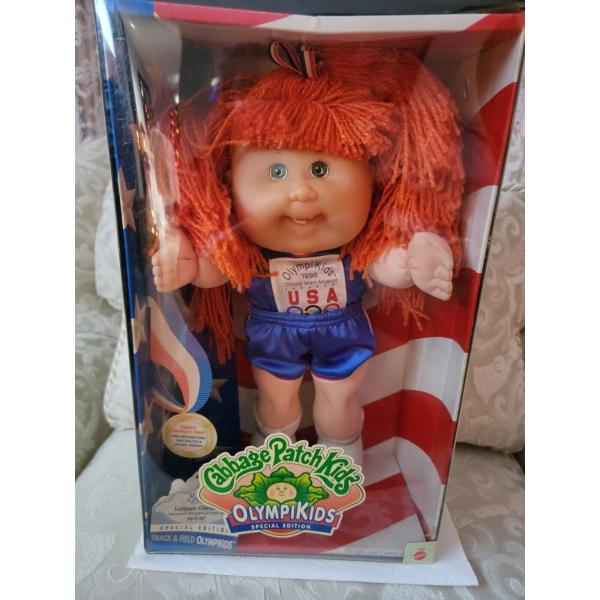 キャベツ畑人形 1995 Olympikids Cabbage Patch Kids Doll 19...