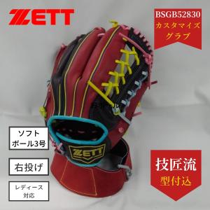tさん専用 ハタケヤマキャッチャーミット(心) カスタマイズ”心ミット”ハタケヤマ ソフトボールキャッチャーミット TH