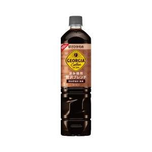 ジョージア深み焙煎贅沢ブラック 甘さひかえめ ( 950ml*12本入