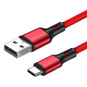 Cタイプ用 USB ケーブル  100cm レッド｜glow-japan