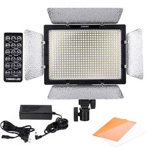 Yongnuo 600 LEDビデオライト 600球のLEDを搭載 カメラ&ビデオカメラ用