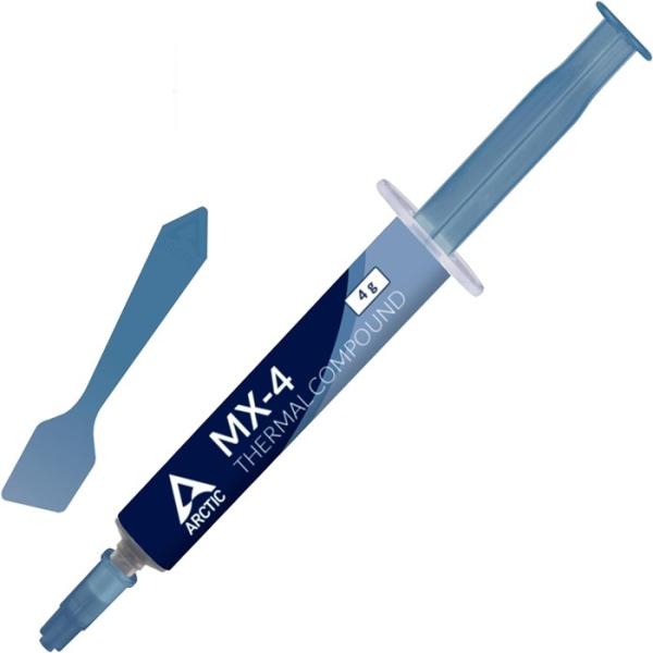 ARCTIC MX-4 (4g) ヘラ付き 熱伝導グリス 低熱抵抗 低粘性 長期不硬化 非導電性 サ...