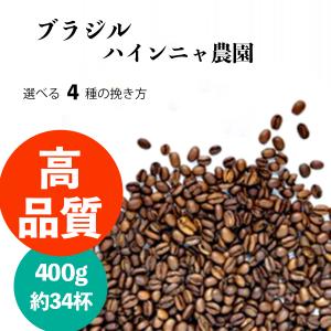 ブラジル サントス 高品質 400g コーヒー豆 お試し