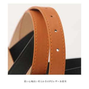 ベルト レディース おしゃれ 細 100cm ...の詳細画像4