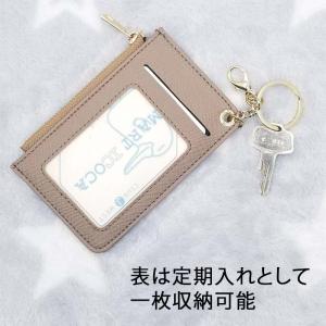 パスケース かわいい 定期入れ レディース フ...の詳細画像1