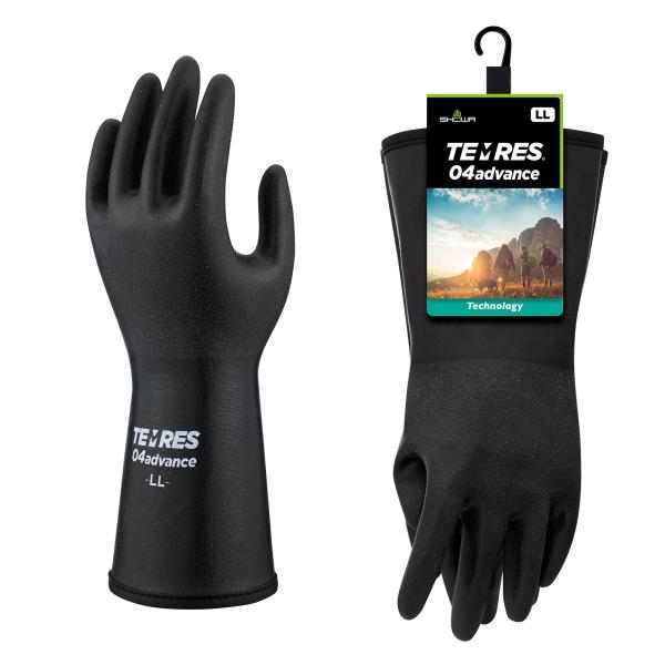 ショーワグローブ 【レイングローブ・アウトドアテムレス・透湿完全防水】 TEMRES 04advan...