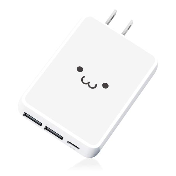 エレコム USB コンセント 充電器 合計42W ( USB PD対応 ) Type-C×1 / U...