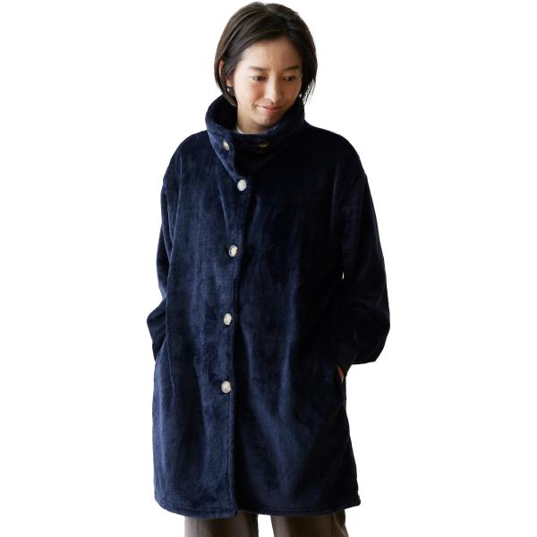 AQUA (アクア) mofua (モフア) 着る毛布 プレミアムマイクロファイバー フードなし (...
