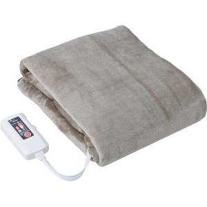 山善（YAMAZEN） DDM-20 BE 洗える もこふわ 電気毛布 130×188cm