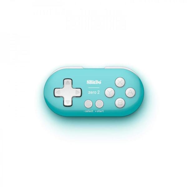 8bitdo Zero 2 ゲームコントローラー Bluetooth ワイヤレス Windows A...