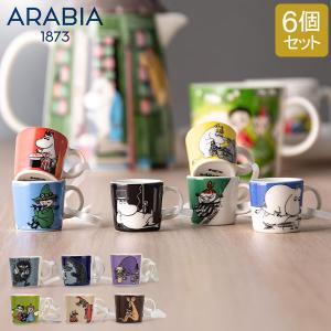 アラビア Arabia ムーミン ミニマグ オーナメント 6個セット クラシック Moomin Minimugs classics｜GulliverOnlineShopping Yahoo!店