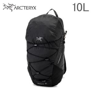 アークテリクス Arcteryx リュック エアリオス 10 バックパック トレイル コンパクト 10L Raven 7347 Aerios 10 メンズ レディース｜glv