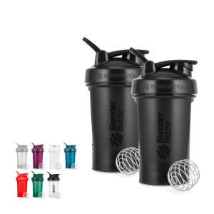 ブレンダーボトル BlenderBottle プロテイン シェイカー 600mL 2個セット クラシック V2 20オンス