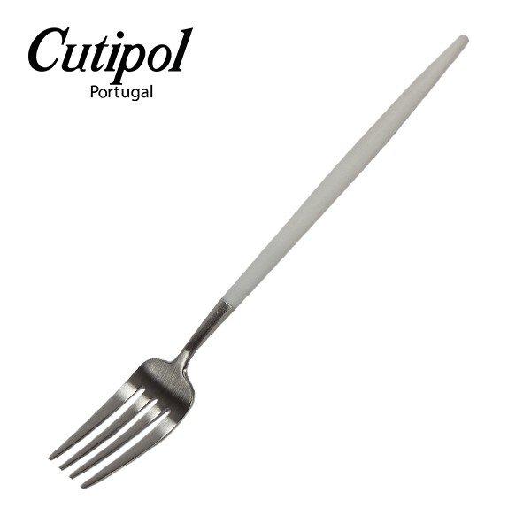 クチポール Cutipol GOA ゴア デザートフォーク ホワイト Dessert fork Wh...