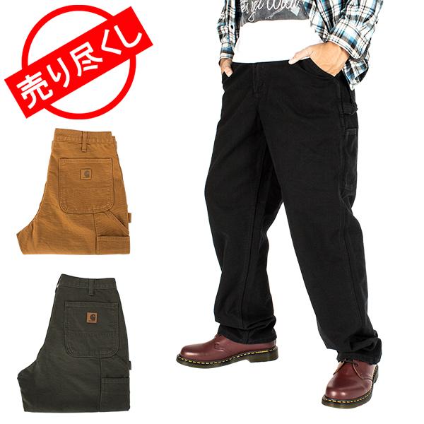 【並行輸入品】 在庫限り カーハート Carhartt ウォッシュド ダック ぺインターパンツ B1...