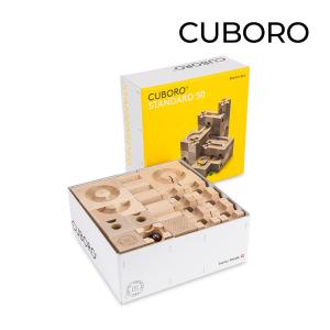 今だけポイントUP 【並行輸入品】 キュボロ スタンダード50 Cuboro Standard 50 50キューブ 大容量セット 204 玉の道 木のおもちゃ 積み木 クボロ