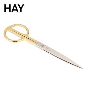 ヘイ Hay ハサミ Sサイズ (19cm) スタイリッシュ 北欧雑貨 504191 ゴールド PHI SCISSORS Small おしゃれ 見せるハサミ インテリア｜glv