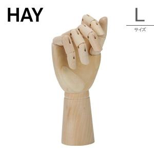 Hay ヘイ Wooden Hand Samak Wood ウッデンハンドL Natural アクセサリー 家具 インテリア｜glv