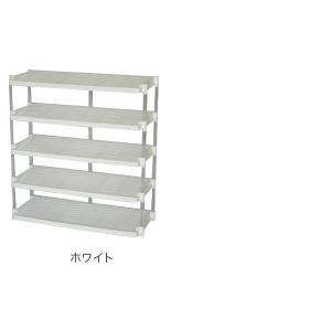 15足収納できるシューズラックトリプル5段 玄...の詳細画像2