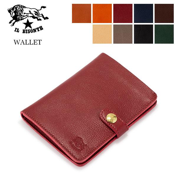 【並行輸入品】 イルビゾンテ Il Bisonte 二つ折り財布 C0343 P WALLET 財布...