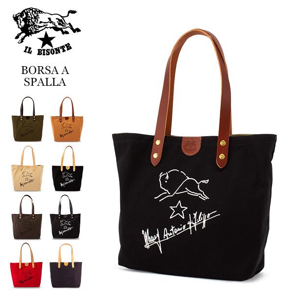 【並行輸入品】 イルビゾンテ Il Bisonte トートバッグ キャンバス L1144 T BOR...