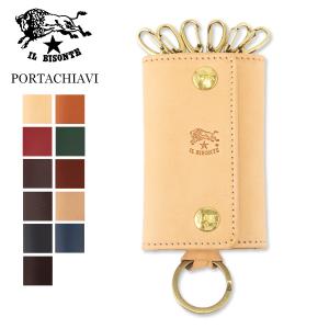 イルビゾンテ Il Bisonte 6連 キーケース レザー C0966 P PORTACHIAVI