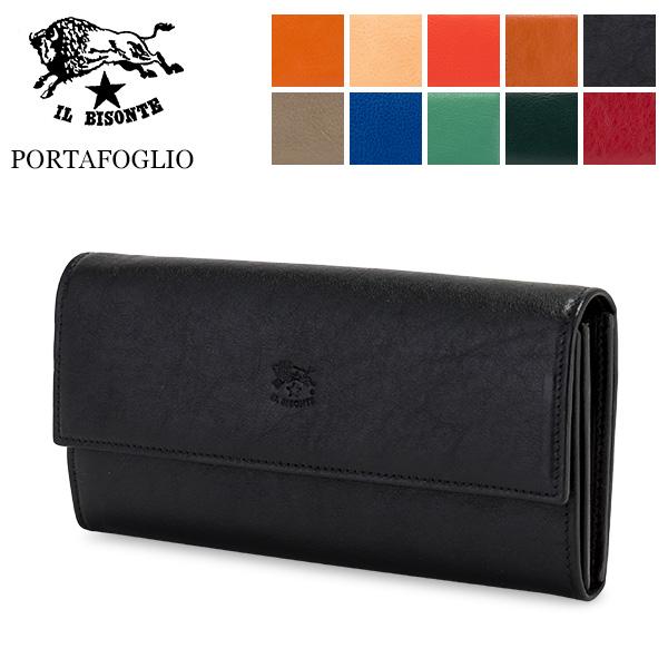 【並行輸入品】 イルビゾンテ Il Bisonte 財布 長財布 C0918 P PORTAFOGL...