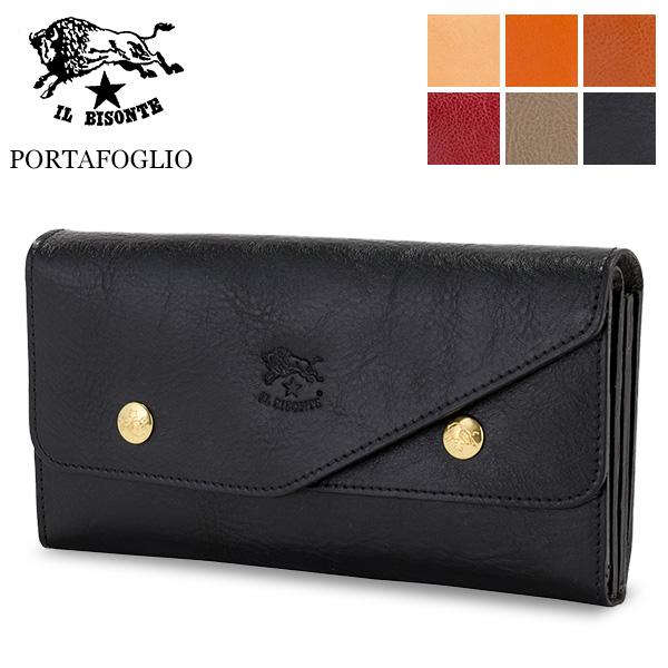 【並行輸入品】 イルビゾンテ Il Bisonte 財布 長財布 C0881 P PORTAFOGL...
