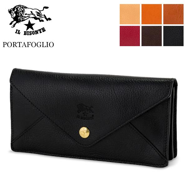 【並行輸入品】 イルビゾンテ Il Bisonte 財布 長財布 C0987 P PORTAFOGL...