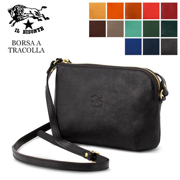 【並行輸入品】 イルビゾンテ Il Bisonte ショルダーバッグ レディース A2456 P B...