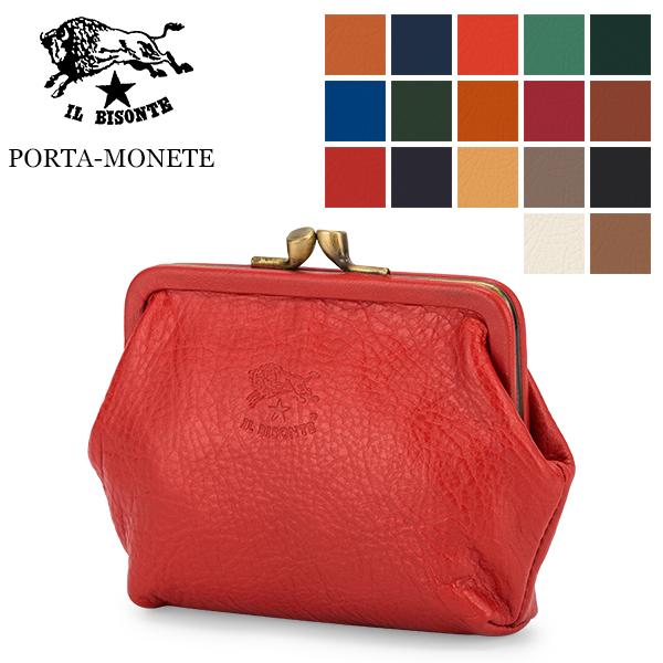 【並行輸入品】 イルビゾンテ Il Bisonte コインケース がま口 小銭入れ C0401 SC...