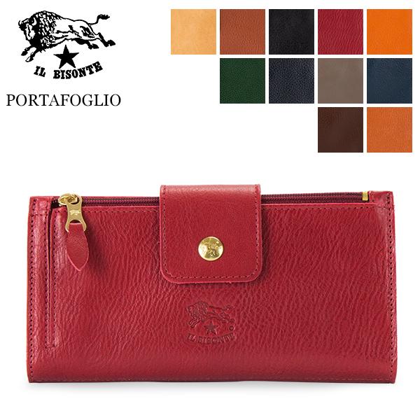 【並行輸入品】 イルビゾンテ Il Bisonte 長財布 ロングウォレット C0688 PORTA...