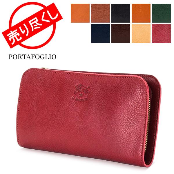 【並行輸入品】 在庫限り イルビゾンテ Il Bisonte 長財布 L字ファスナー C0909 (...