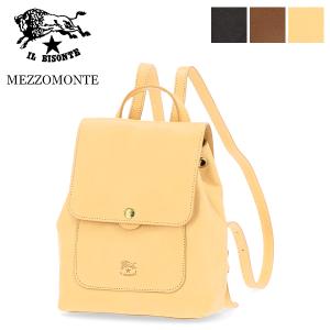 【並行輸入品】 在庫限り イルビゾンテ Il Bisonte バッグ リュック レディース レザー 革 本革 バックパック シンプル おしゃれ BBA075PV0001 MEZZO