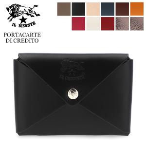 今ならポイントUP中 イルビゾンテ Il Bisonte 名刺入れ カードケース SCC031PG0001 Card Case Classic レザー 本革 牛革｜GulliverOnlineShopping Yahoo!店