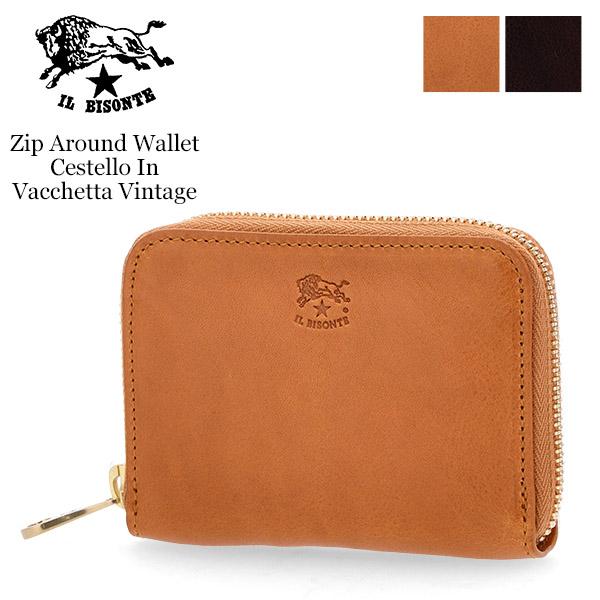 【並行輸入品】 イルビゾンテ Il Bisonte 財布 コインケース Cestello ラウンドフ...