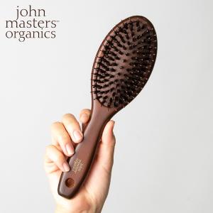 【並行輸入品】 ジョンマスターオーガニック John Masters Organics ヘアブラシ ジョンマスター コンボパドルブラシ 猪毛 ブラシ 櫛