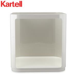 カルテル Kartell コンポニビリ スクエア ハイ （天板・扉なし） COMPONIBILI SQUARE ELEMENT HI 4979 EU正規品 ホワイト｜glv