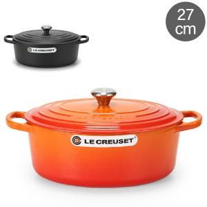 LE CREUSET シグニチャーココット・オーバル17cm ココット・オーバル 【シグニチャー 17cm / チェリーレッド