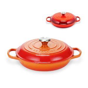 ル・クルーゼ ルクルーゼ Le Creuset 両手鍋 ビュッフェ・キャセロール 26cm 260mm ホーロー鍋 おしゃれ Cacerola Baja キッチン用品