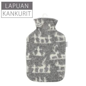 Lapuan Kankurit ラプアンカンクリ Hot Water Bottle 湯たんぽ 34x20x7cm SEITA 2L グレーホワイト 621 ラプアン カンクリ｜glv