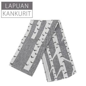Lapuan Kankurit ラプアンカンクリ Towel タオル 48x70cm KOIVU white-black ホワイトブラック 6097 ラプアン カンクリ｜glv