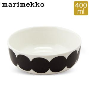 マリメッコ Marimekko ボウル 400mL ラシィマット Oiva Rasymatto ホワイト / ブラック 067993-109 ボール オイヴァ 北欧｜glv