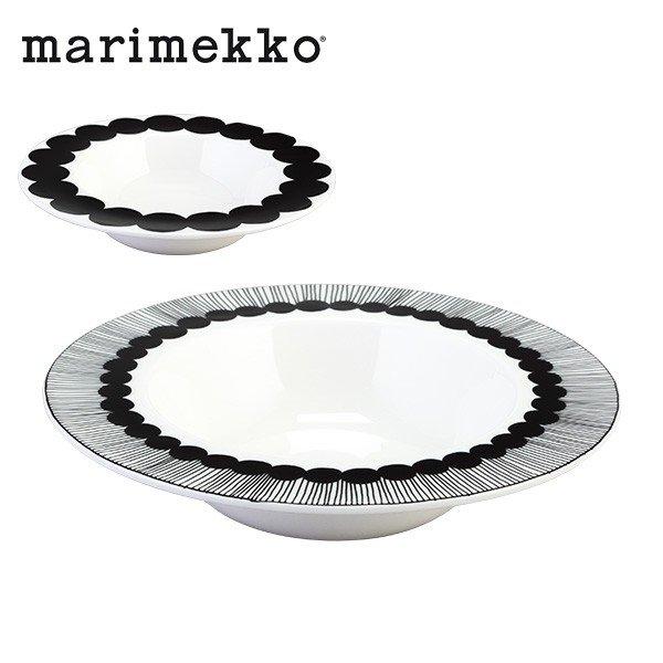 今ならポイントUP 【並行輸入品】 マリメッコ Marimekko ディーププレート 20cm 皿 ...